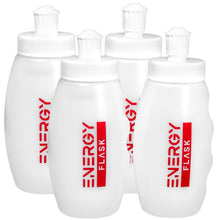 Load image into Gallery viewer, four gel flasks energy flask small sports bottles
